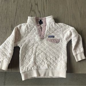 Little girls Patagonia pull over